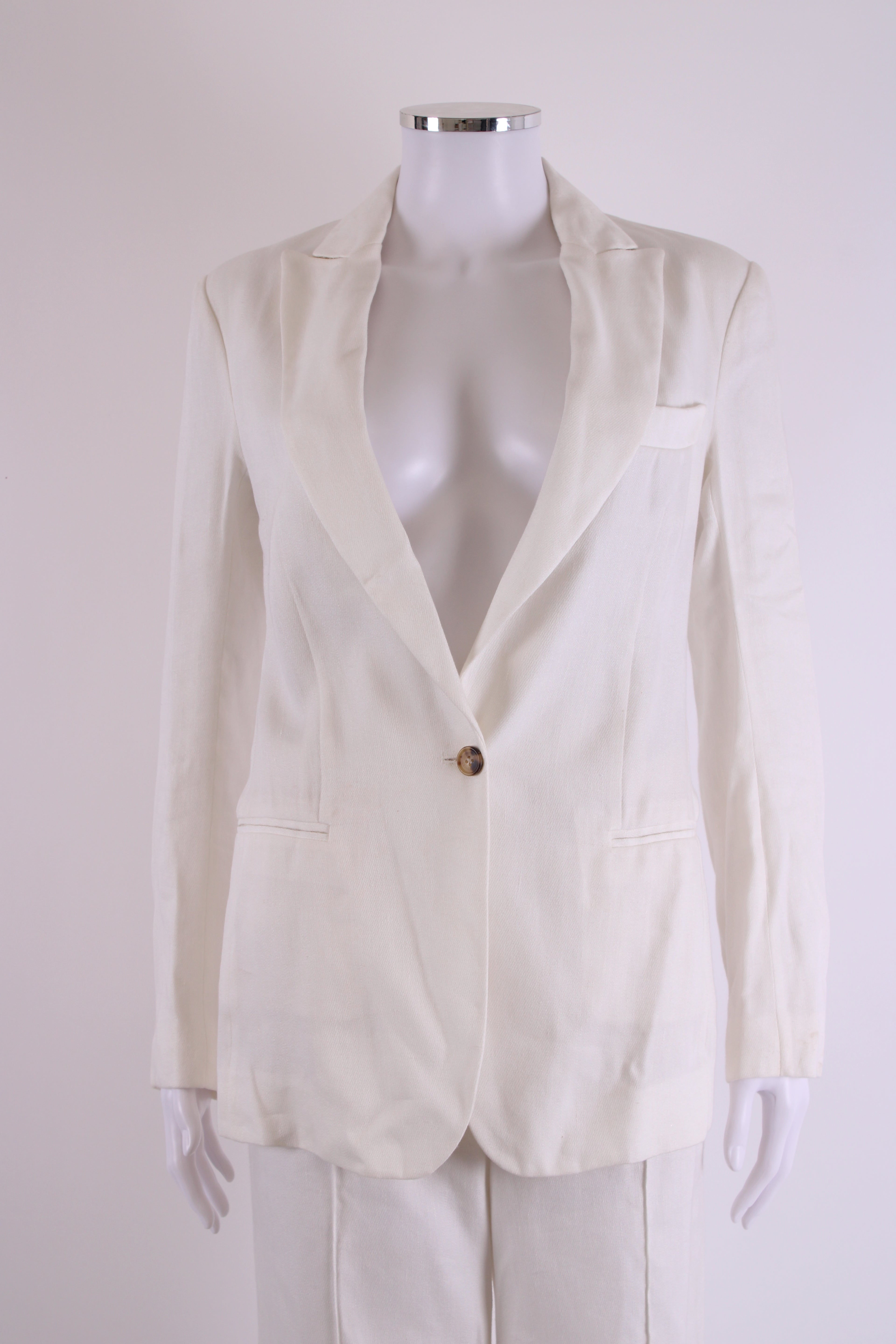 Celine Trouser Suit White 10