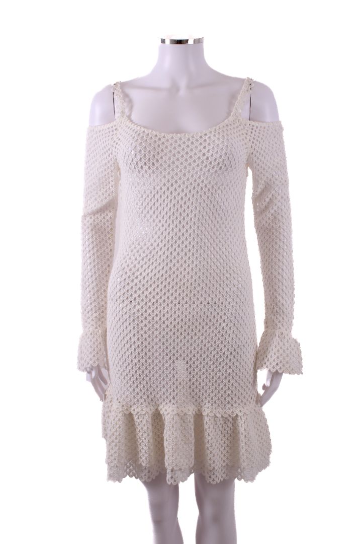Paloma Blue S/S Crochet Dress White S