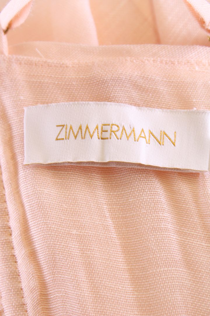 Zimmermann S/S Corseted Dress Peach S