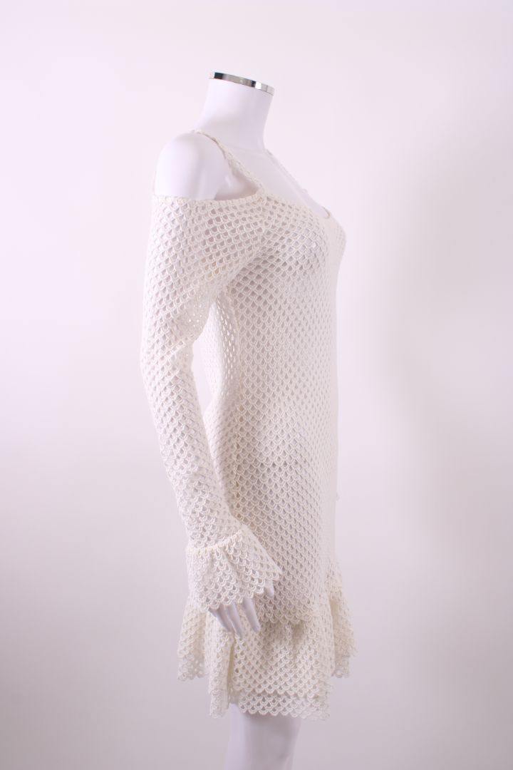 Paloma Blue S/S Crochet Dress White S