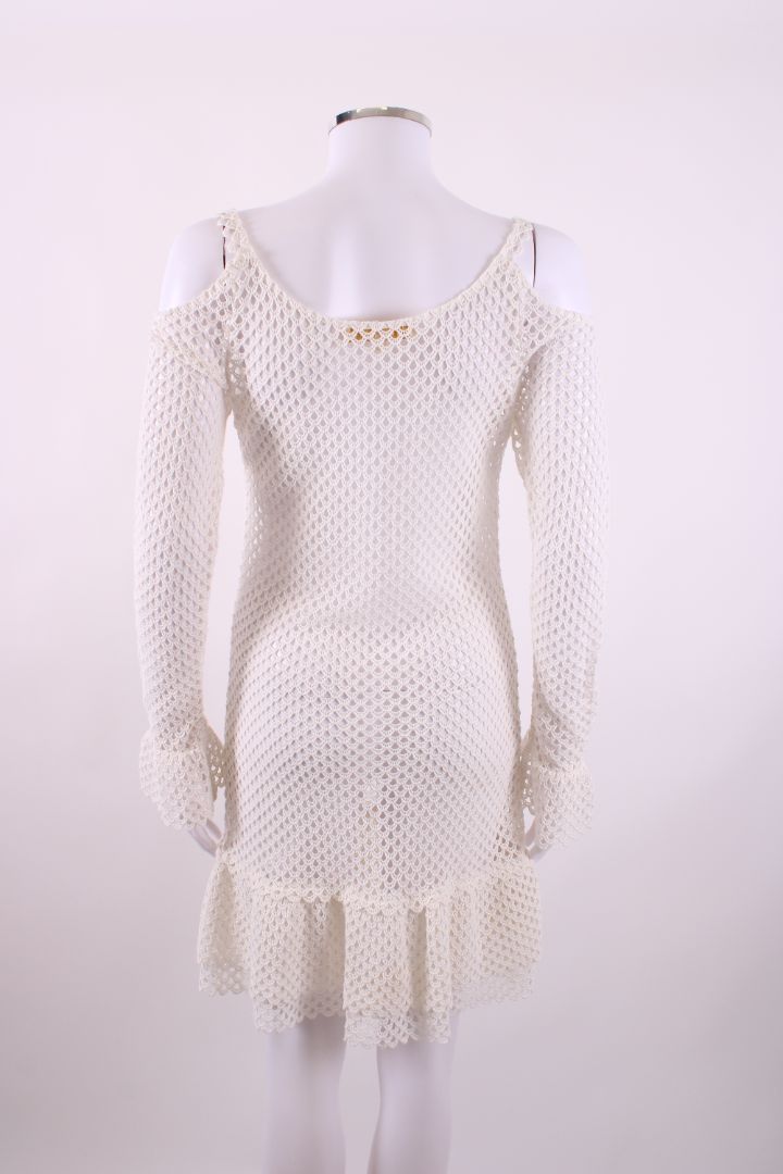 Paloma Blue S/S Crochet Dress White S