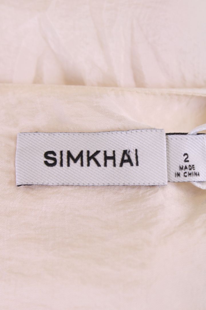 Simkhai Waist Coat Co-ord Champagne 6