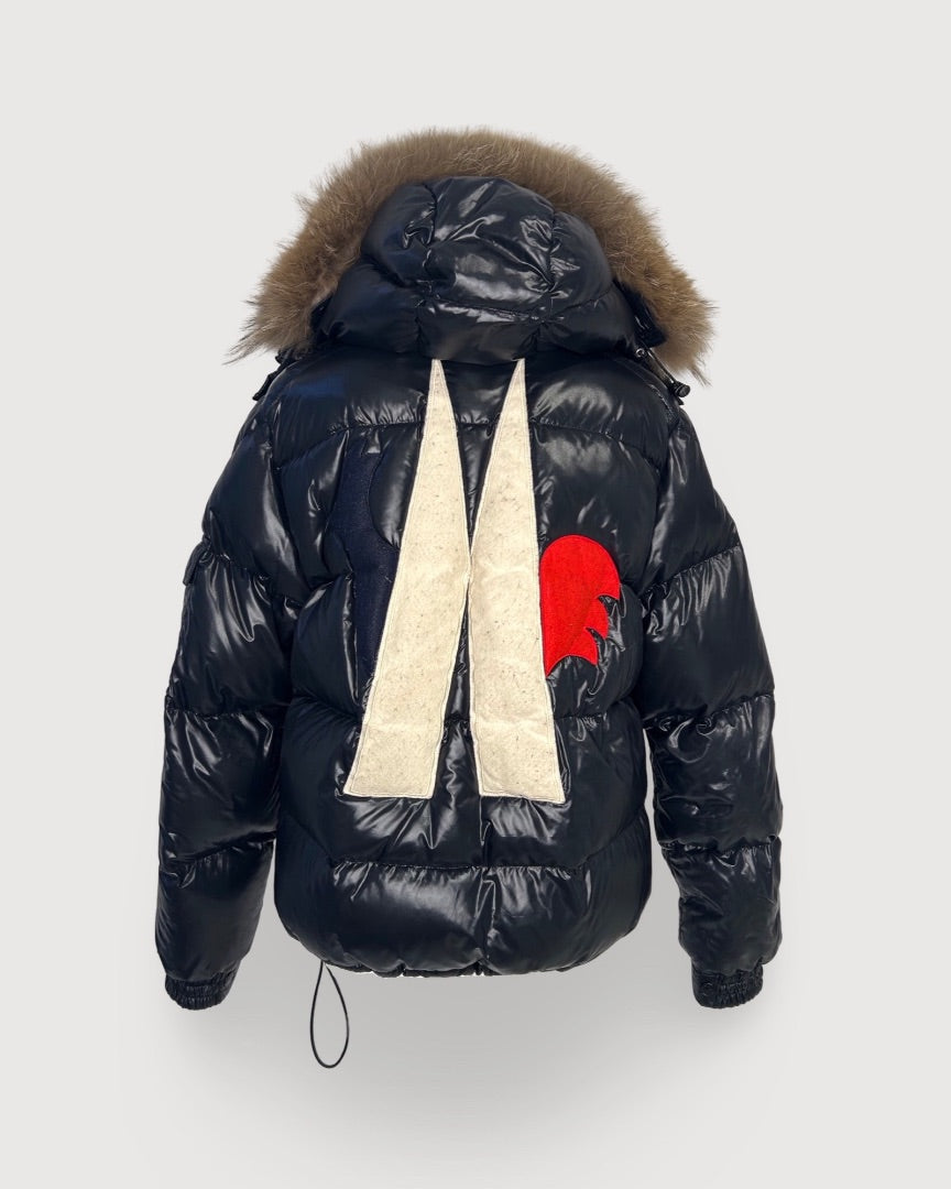 Black Moncler Coat, M