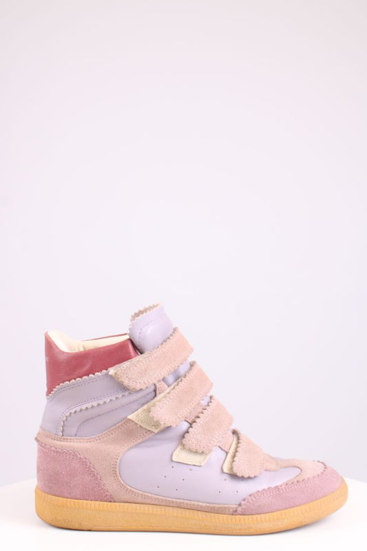 Isabel Marant High Top Trainers Lilac/ Pink 38