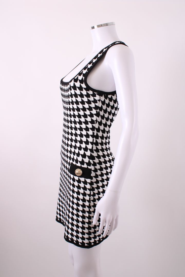 Balmain Net-a-porter exclusive Dress Black & White 40