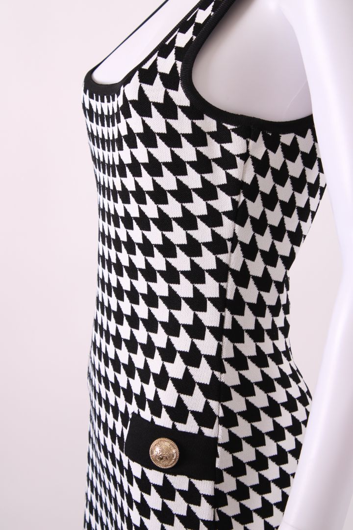 Balmain Net-a-porter exclusive Dress Black & White 40