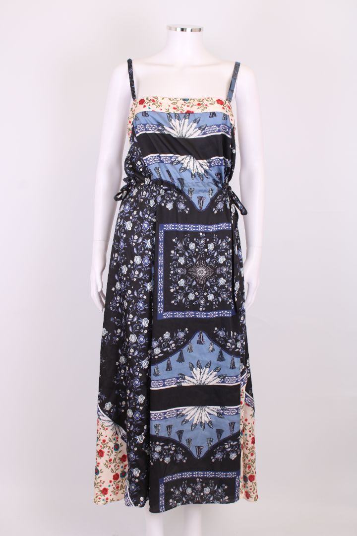 Sandro Dress Blue Floral 12