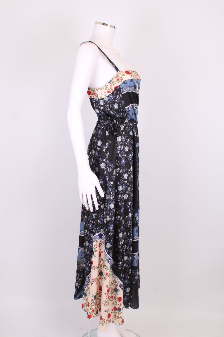 Sandro Dress Blue Floral 12