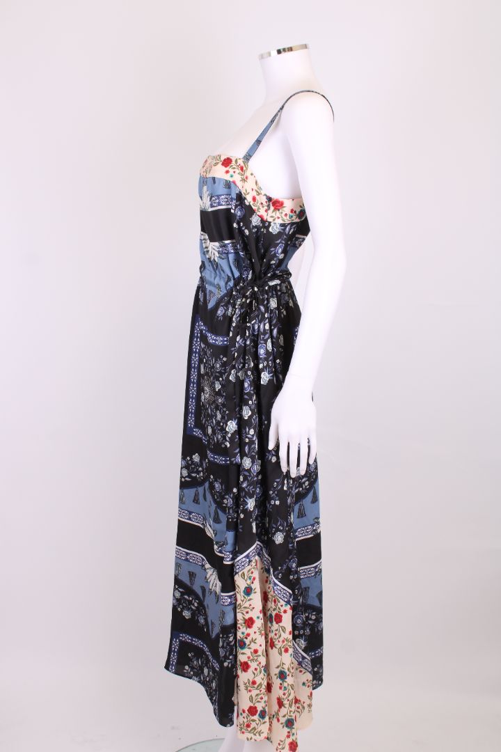 Sandro Dress Blue Floral 12