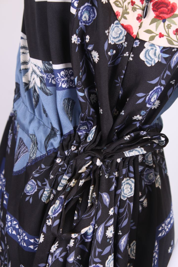 Sandro Dress Blue Floral 12