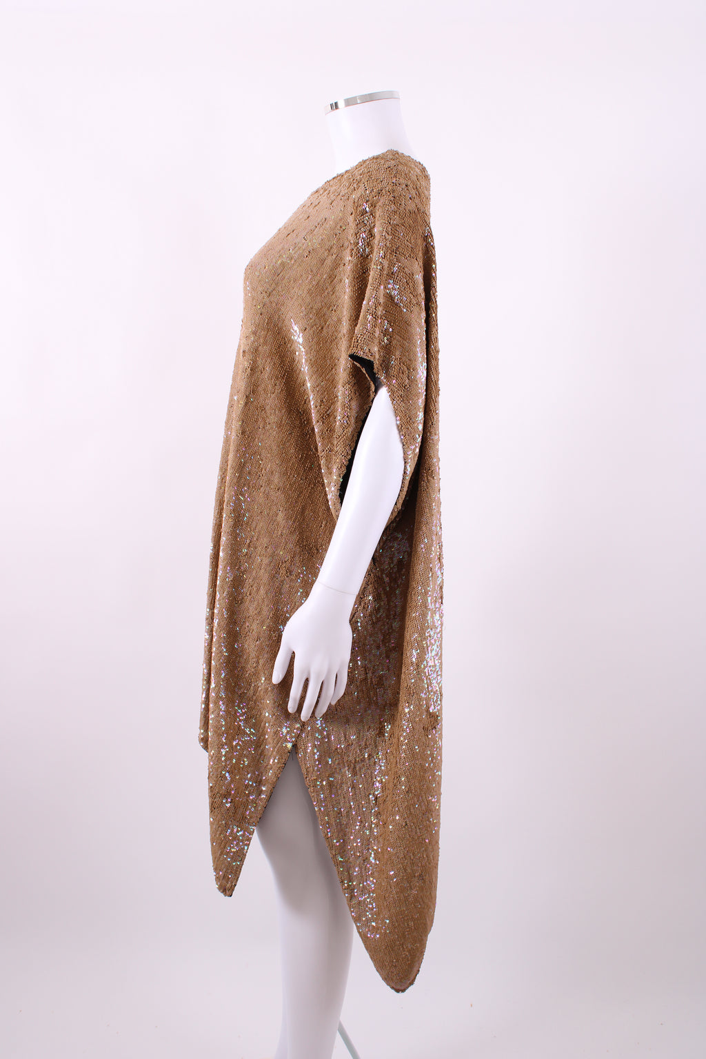 3.1 Phillip Lim S/S Sequin Dress Gold O/S