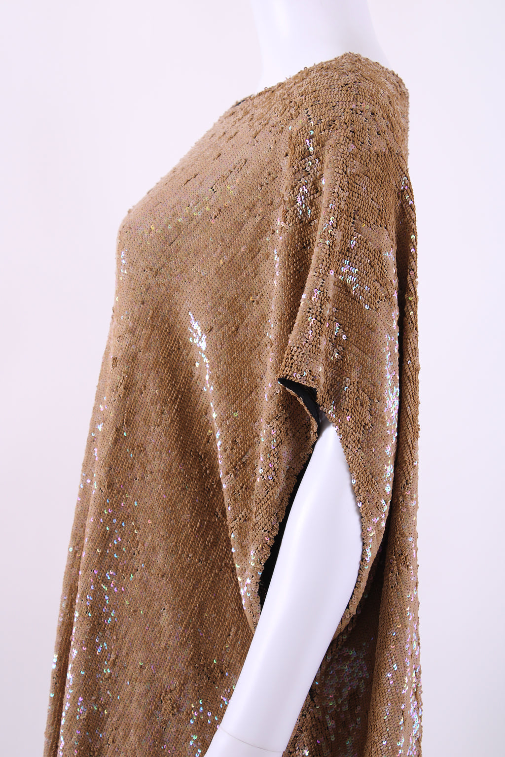 3.1 Phillip Lim S/S Sequin Dress Gold O/S