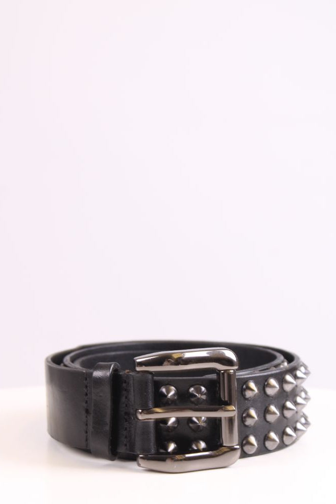 Burberry Silver studded belt Black 3