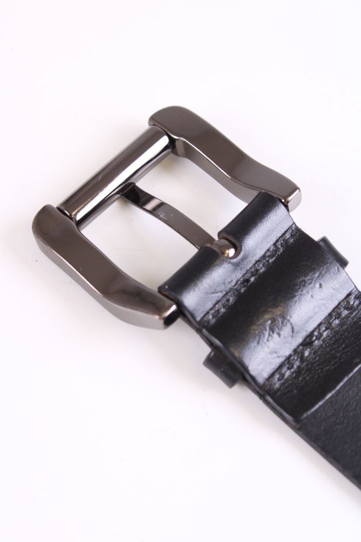 Burberry Silver studded belt Black 3