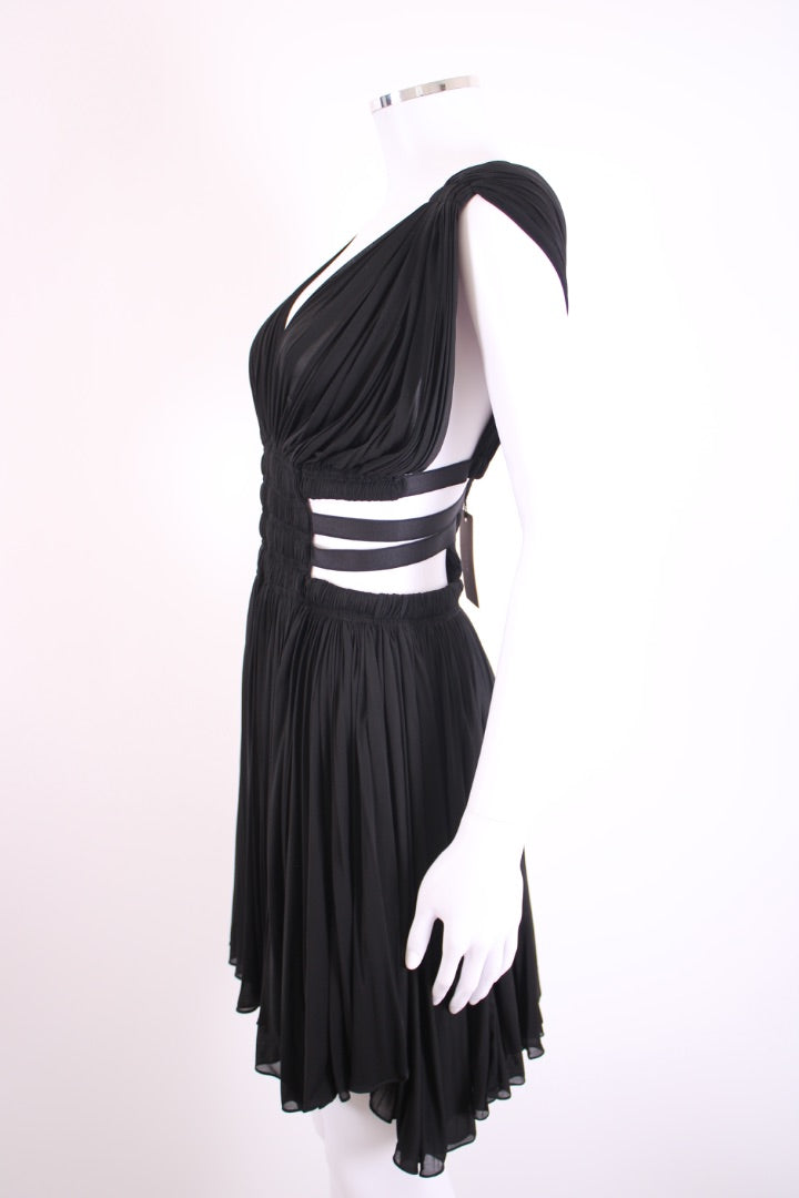 Alaia The Goddess Dress Black 38