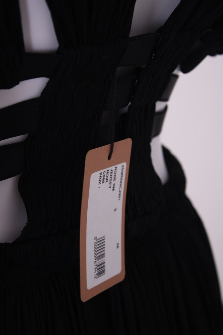 Alaia The Goddess Dress Black 38