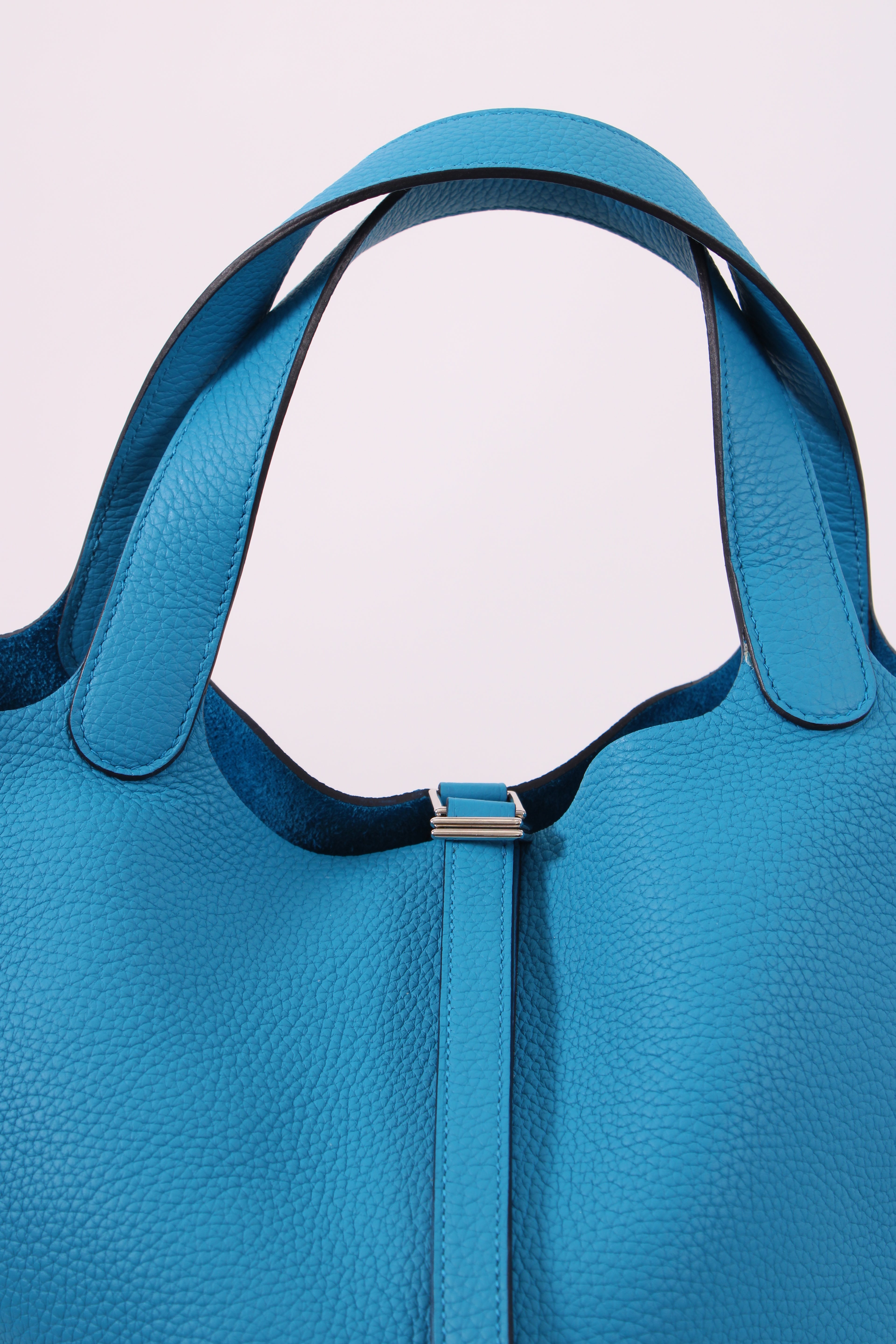 Hermes Picotin 22" Handbag Blue