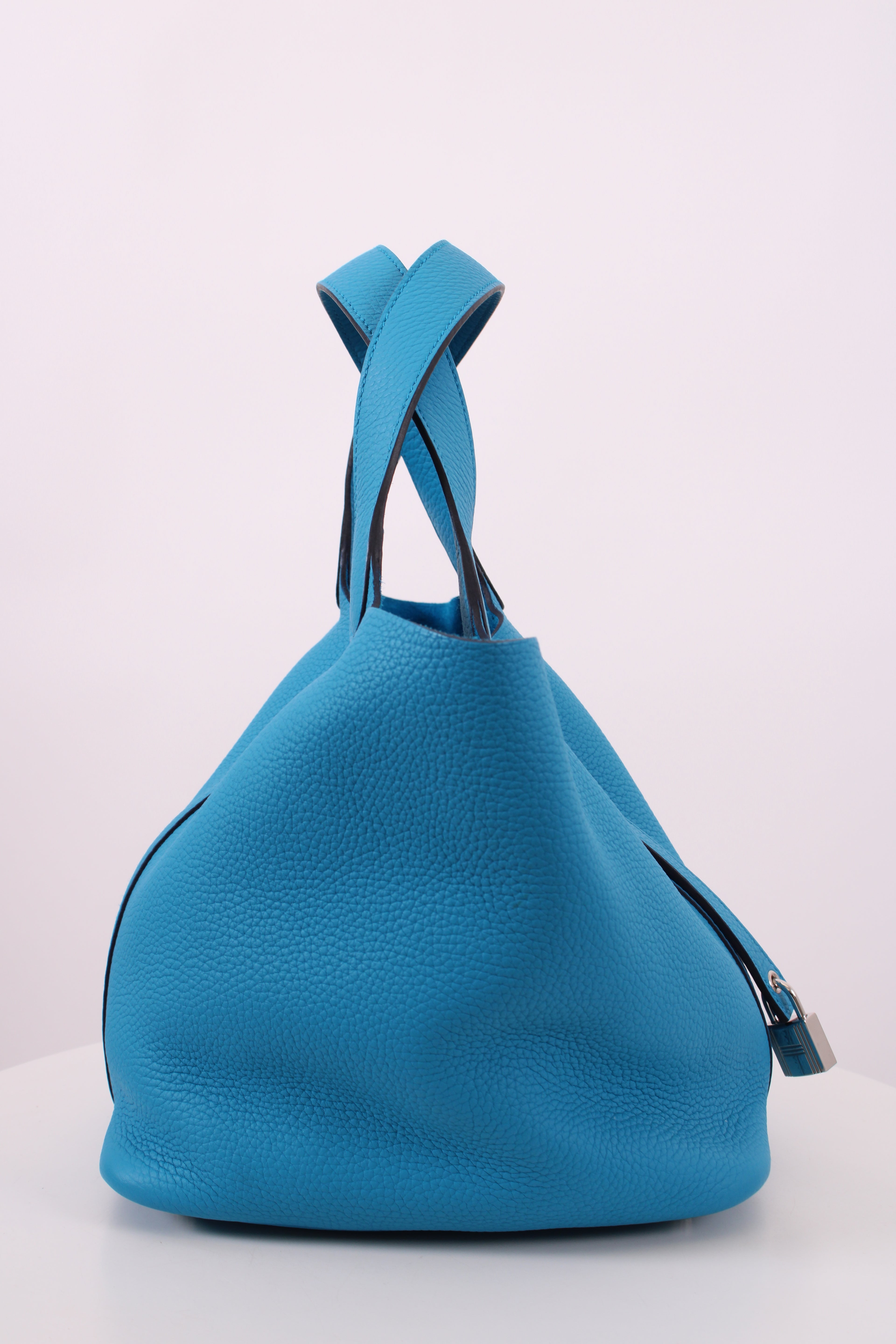 Hermes Picotin 22" Handbag Blue