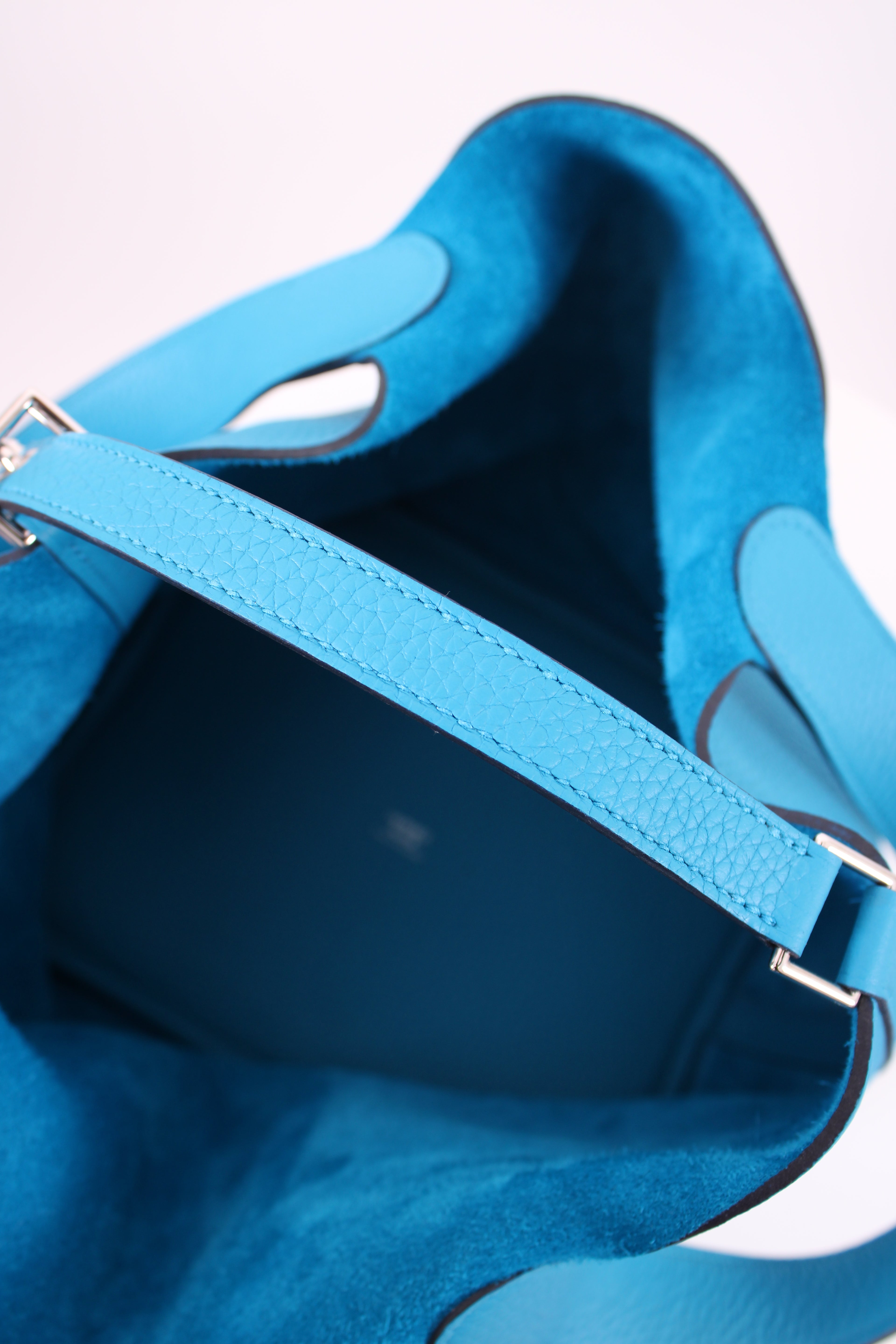 Hermes Picotin 22" Handbag Blue