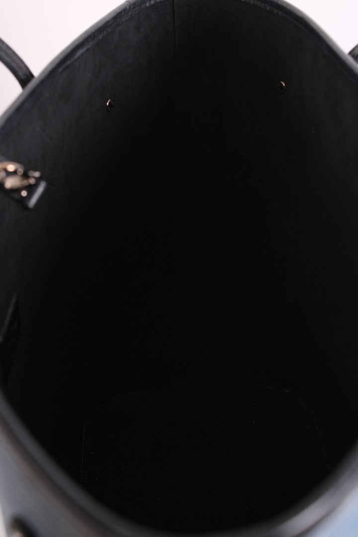 Louis Vuitton Epi Neverfull Tote Denim Blue
