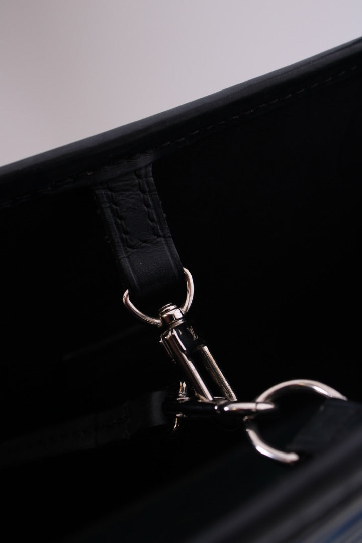 Louis Vuitton Epi Neverfull Tote Denim Blue