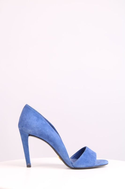 Prada Suede heels Blue 38.5