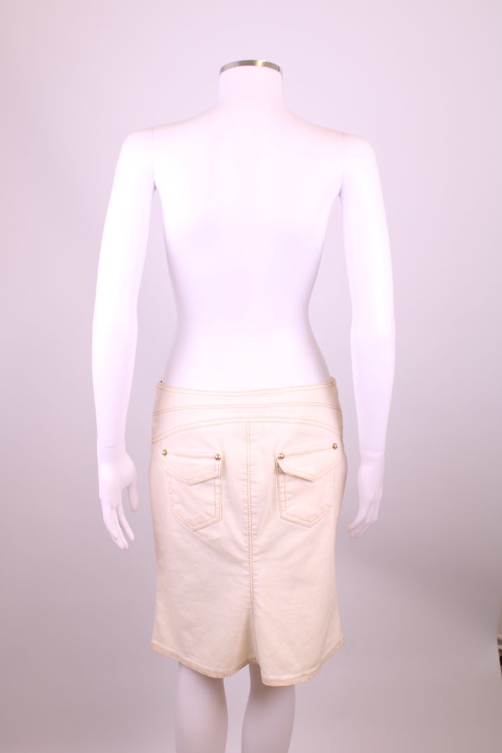 Roberto Cavalli Skirt Cream S