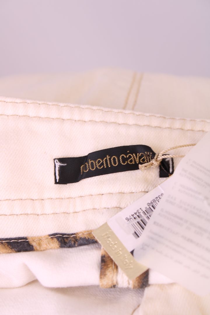 Roberto Cavalli Skirt Cream S