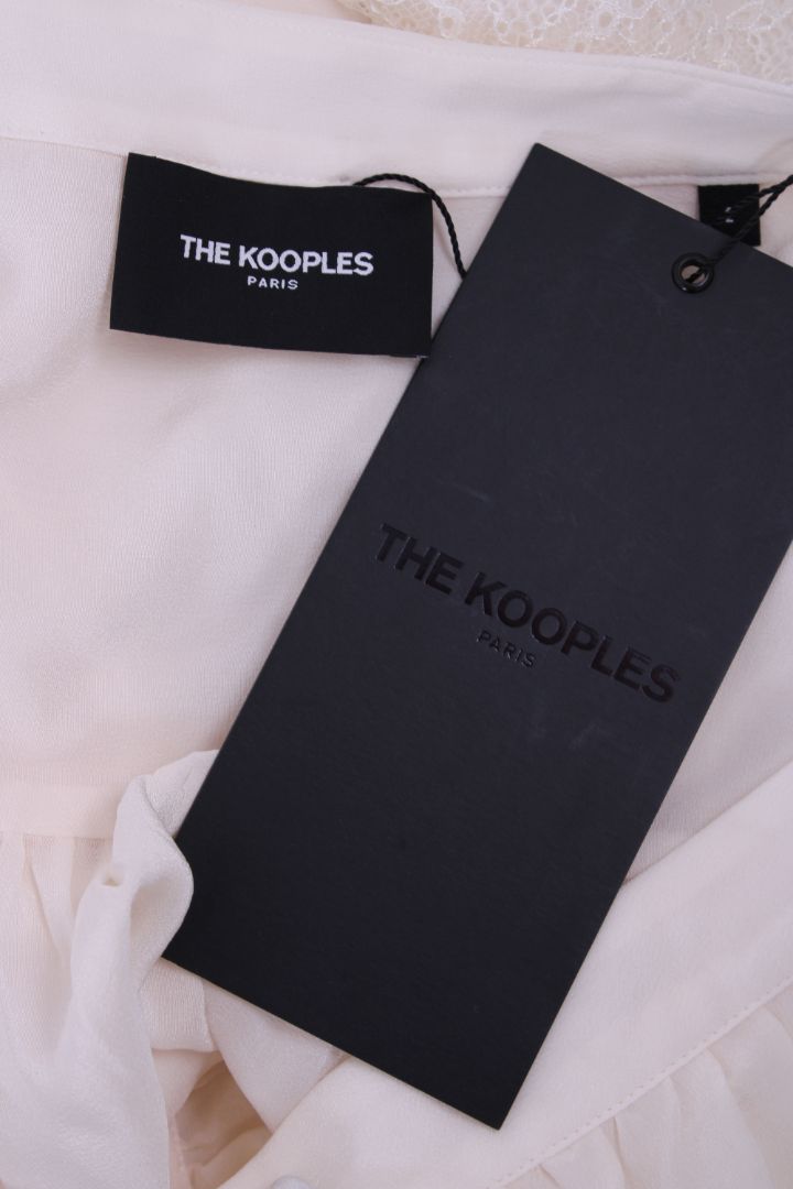 The Kooples Lace Blouse Off-White M
