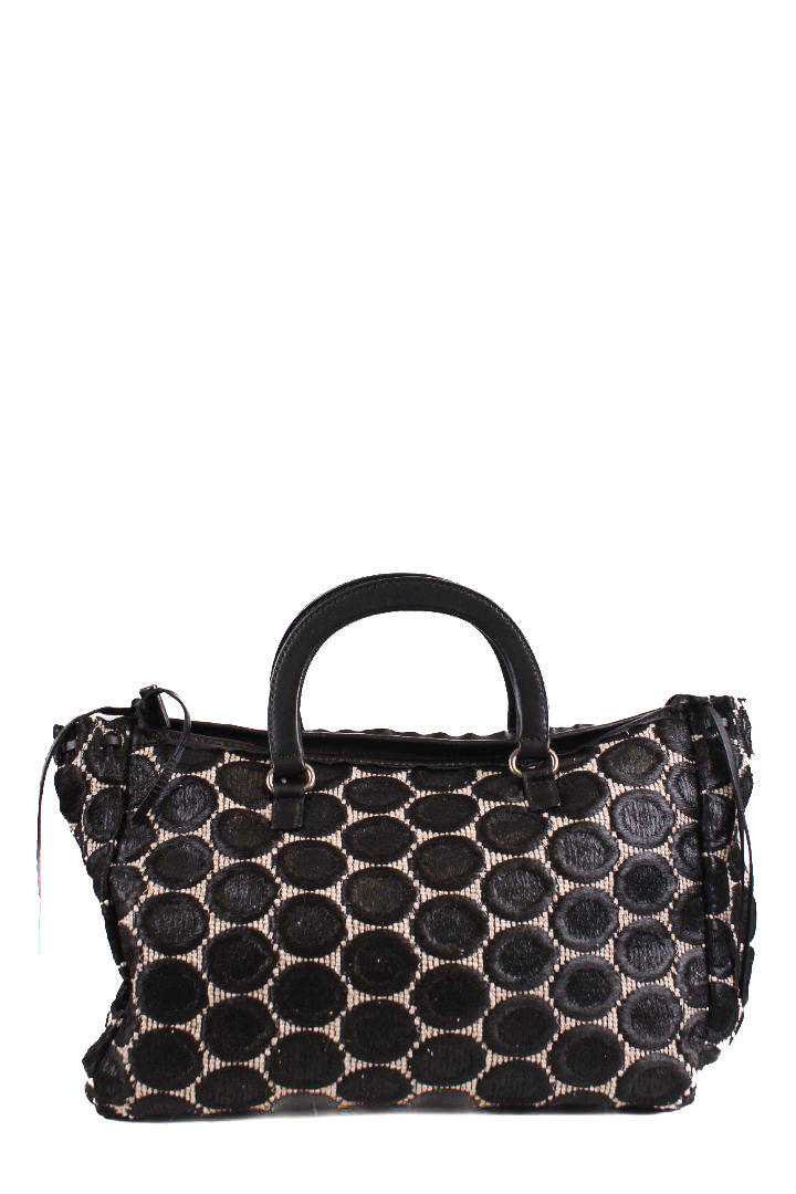 Prada Handbag Black/ Cream