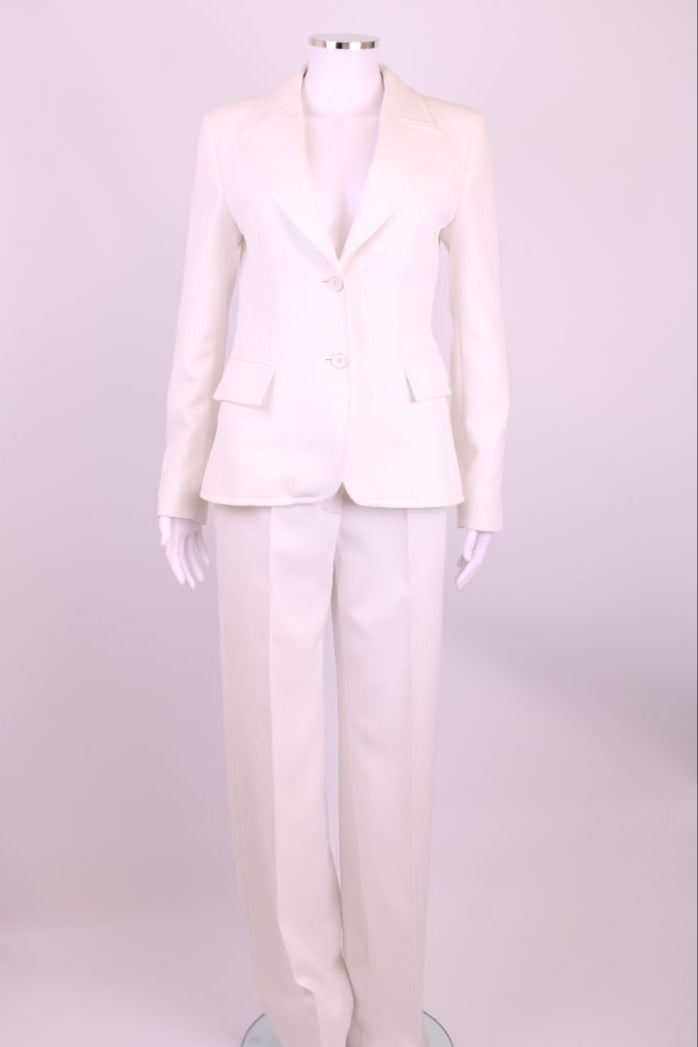 Miu Miu Trouser Suit White 10
