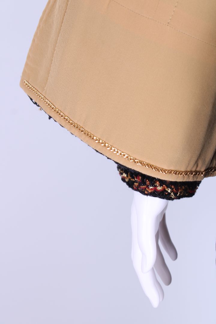 Chanel Jacket Black Embellished 40