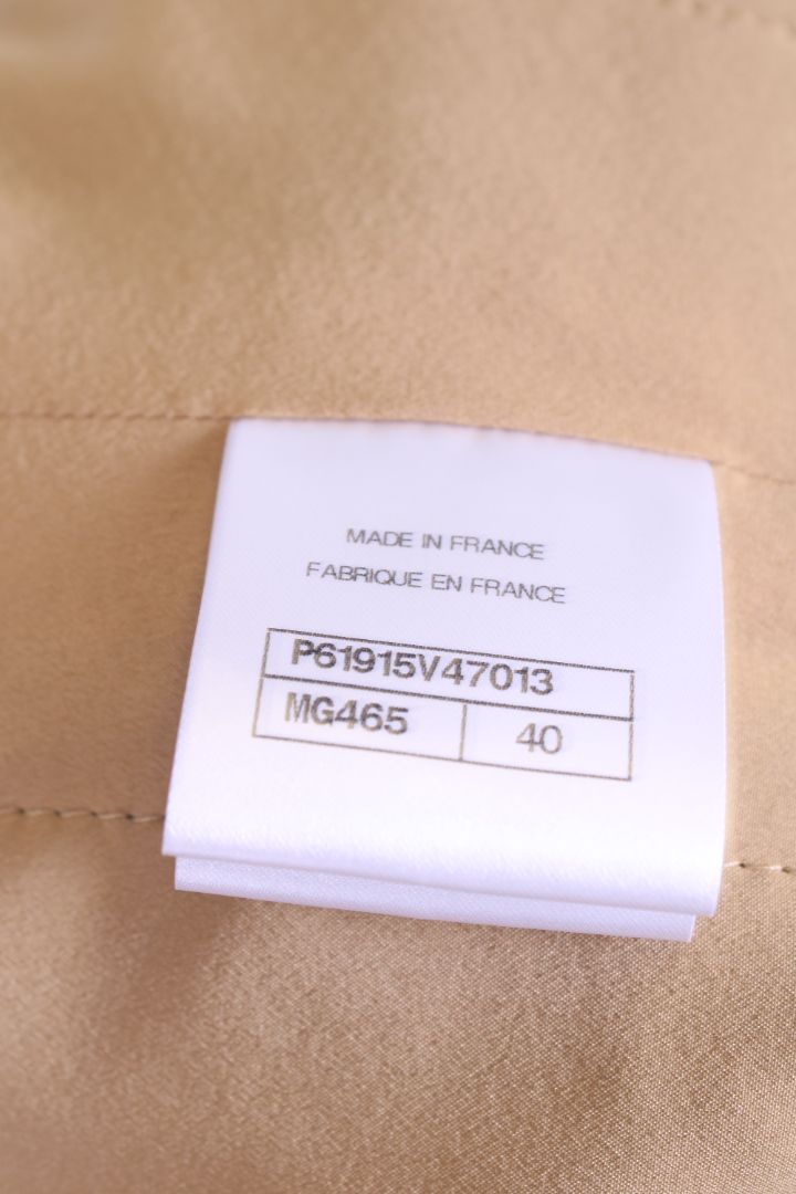 Chanel Jacket Black Embellished 40