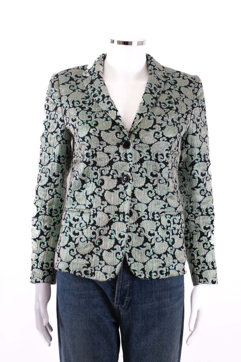 Dries Van Noten Blazer Green/ Black 8