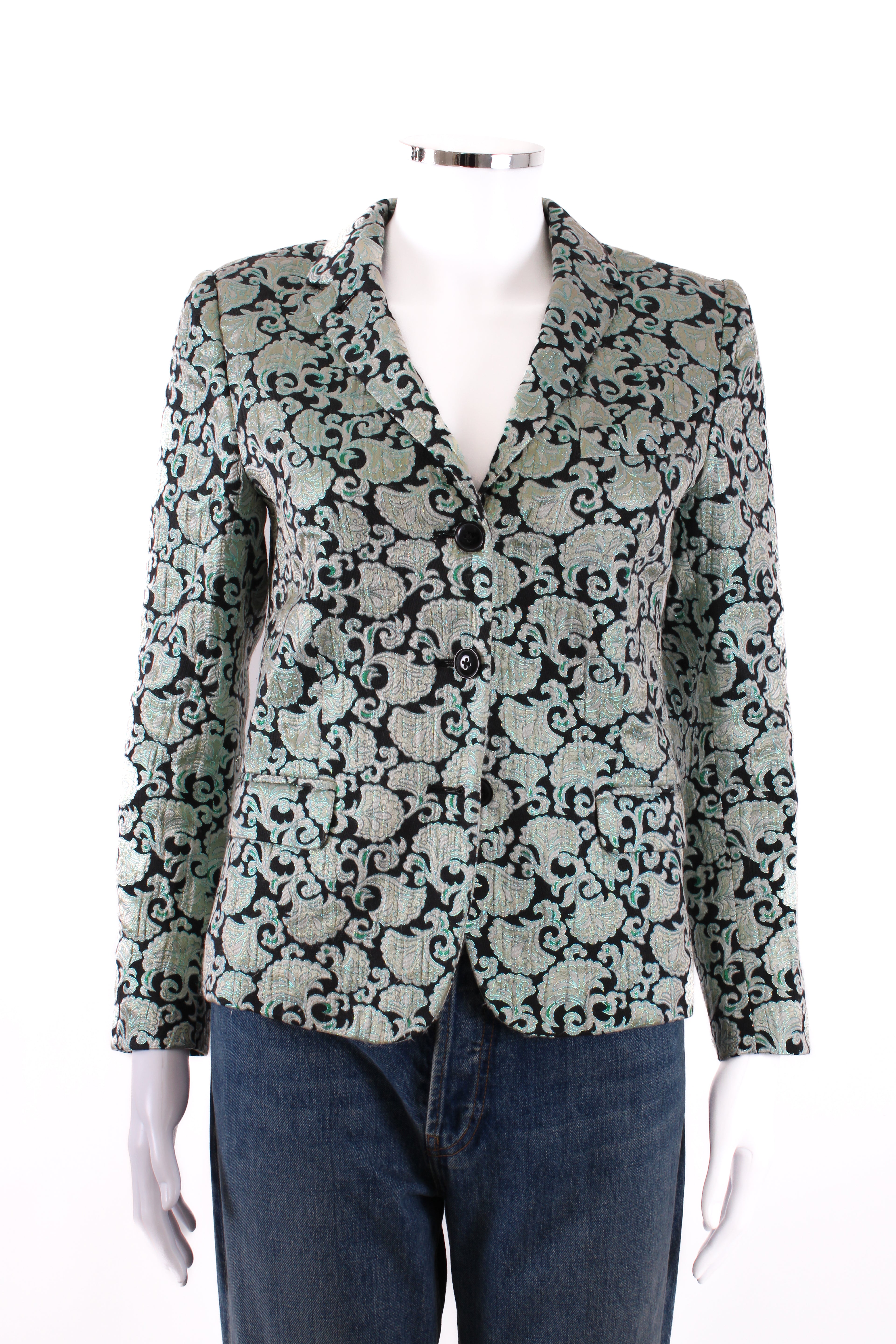 Dries Van Noten Blazer Green/ Black 8