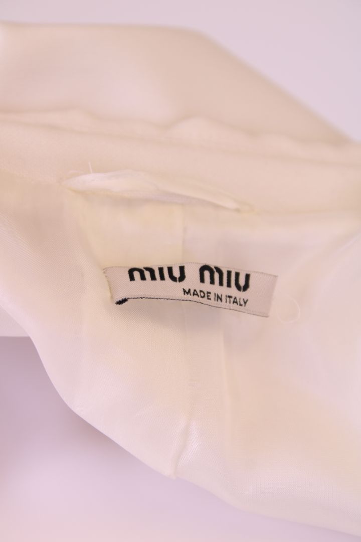 Miu Miu Trouser Suit White 10