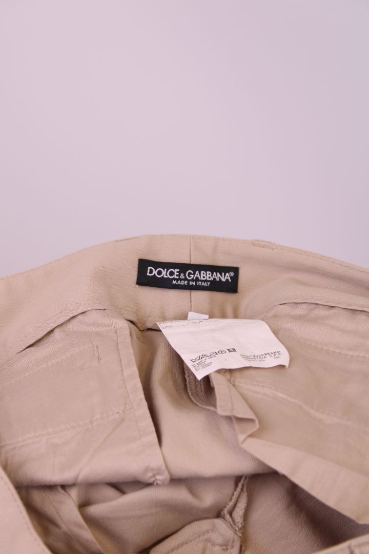 Dolce & Gabbana Trousers Beige S