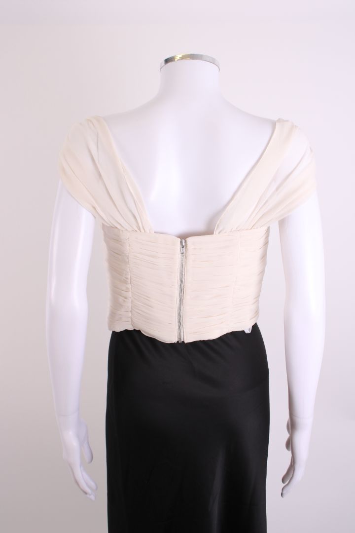 Self Portrait Bustier Cream 12