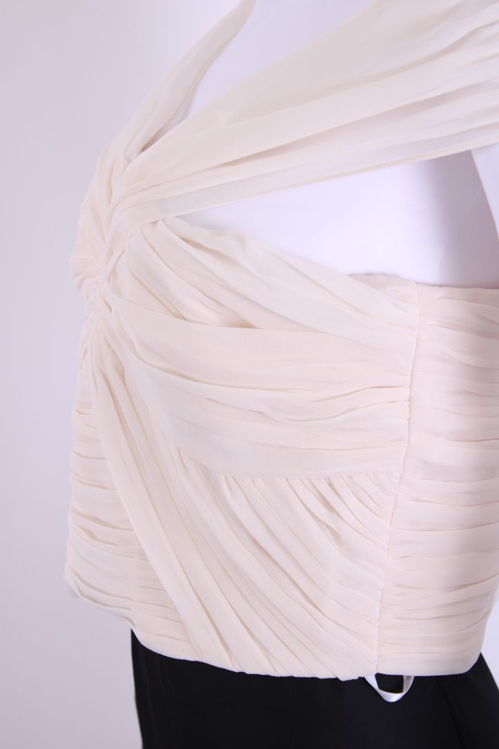 Self Portrait Bustier Cream 12