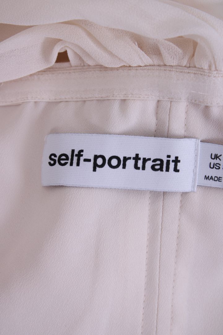 Self Portrait Bustier Cream 12