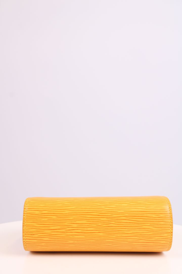 Louis Vuitton Epi Cosmetics Pouch Mustard