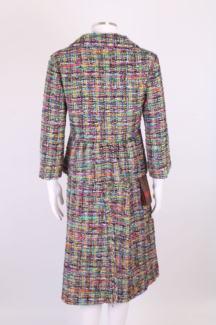 Etro Boucle Skirt Suit Multi Coloured 14