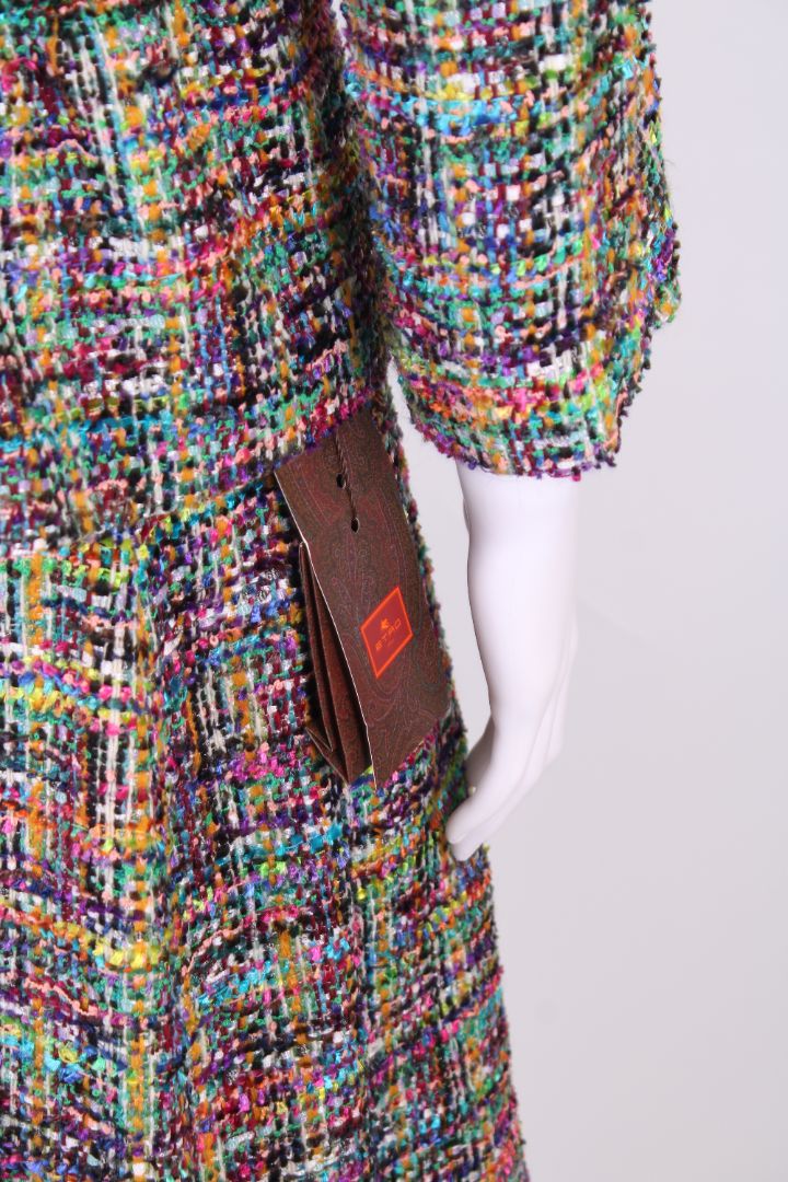Etro Boucle Skirt Suit Multi Coloured 14
