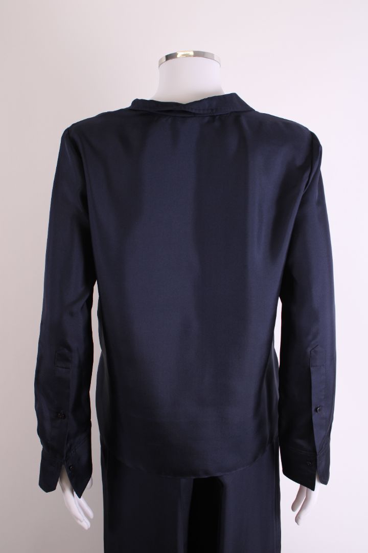 Dorothee Schumacher Shirt/ Trouser Co-ord Navy S