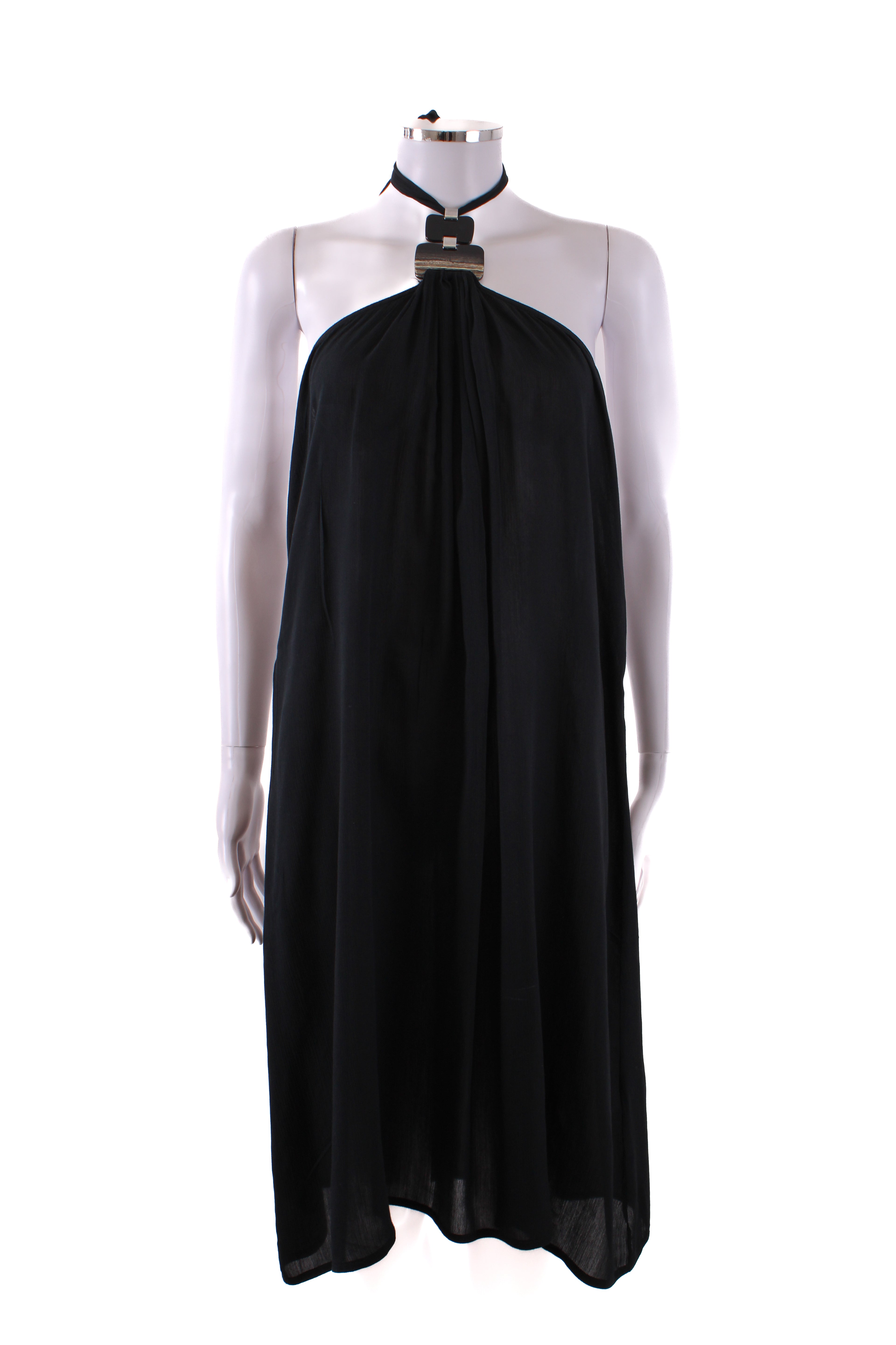 La Perla Halter Neck Beach Dress Black 14