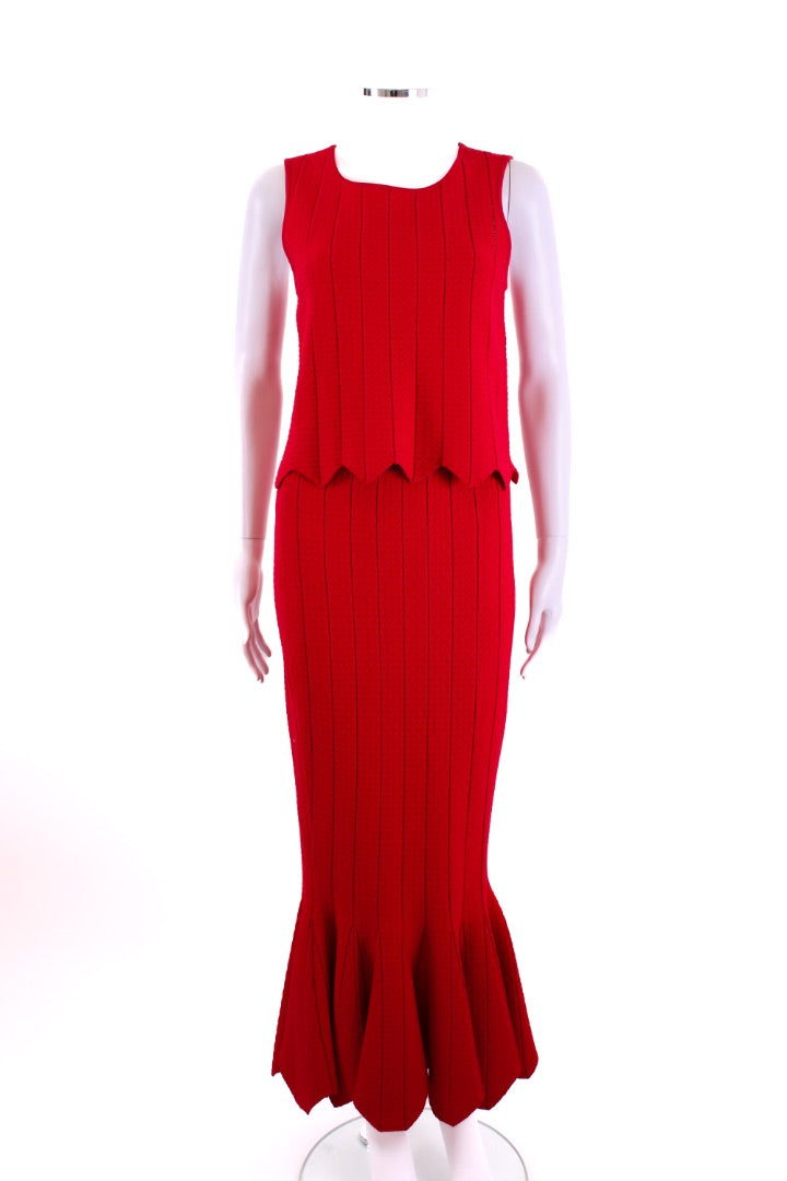 Jonathan Simkhai Co-ord Red S