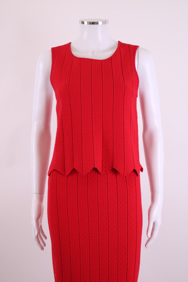 Jonathan Simkhai Co-ord Red S