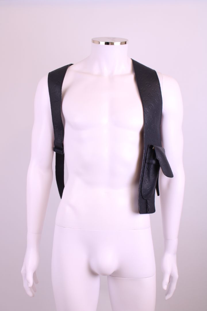 Louis Vuitton Monogram Waist Coat Navy L