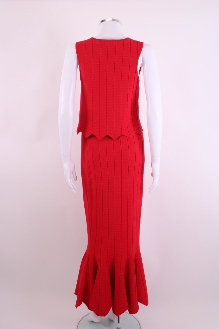 Jonathan Simkhai Co-ord Red S