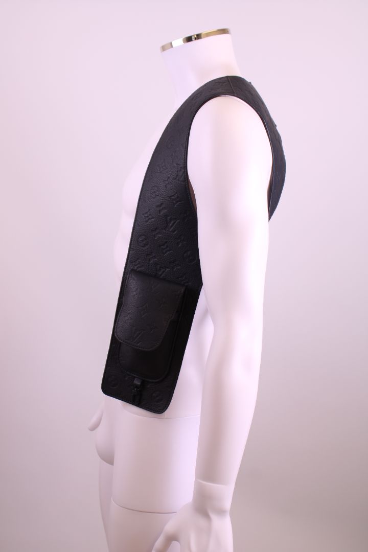 Louis Vuitton Monogram Waist Coat Navy L